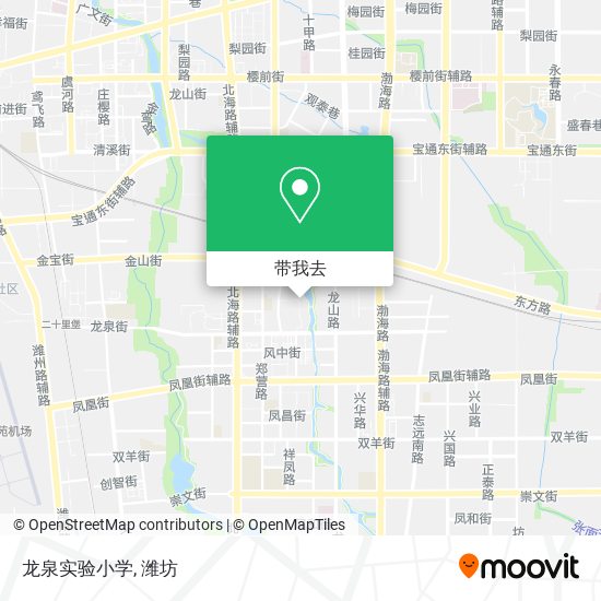 龙泉实验小学地图