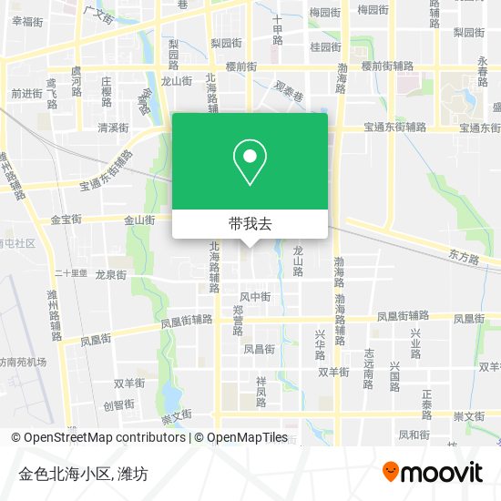 金色北海小区地图