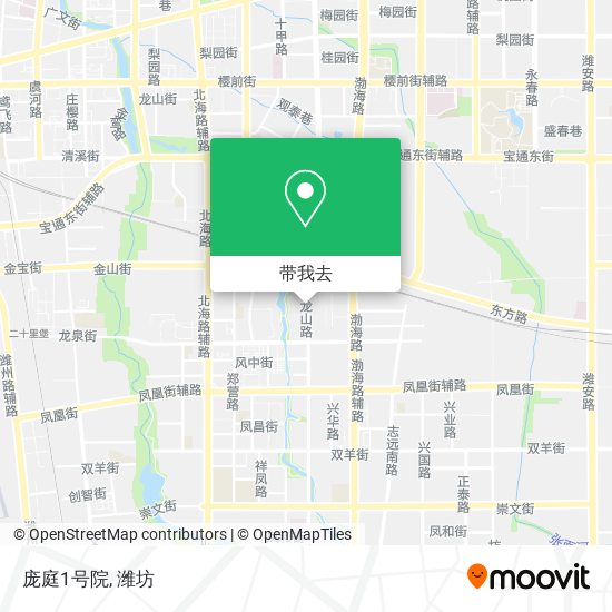 庞庭1号院地图