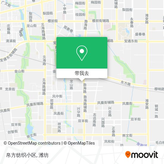 帛方纺织小区地图