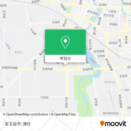 富宝超市地图