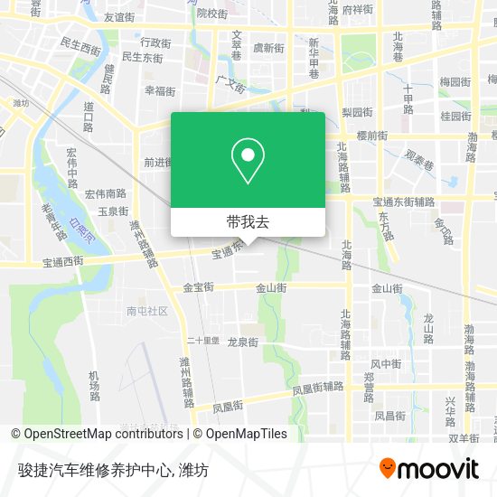 骏捷汽车维修养护中心地图