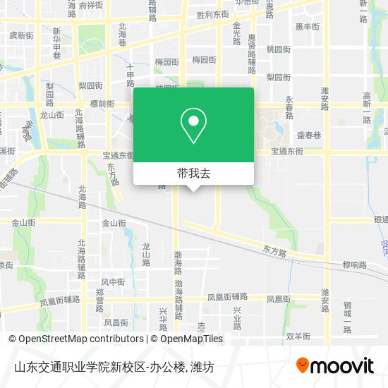 山东交通职业学院新校区-办公楼地图