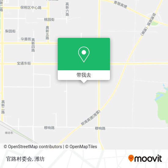 官路村委会地图