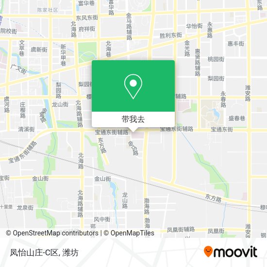 凤怡山庄-C区地图