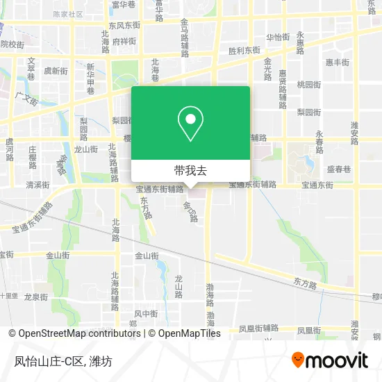 凤怡山庄-C区地图