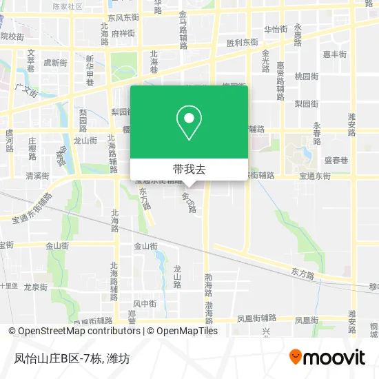 凤怡山庄B区-7栋地图