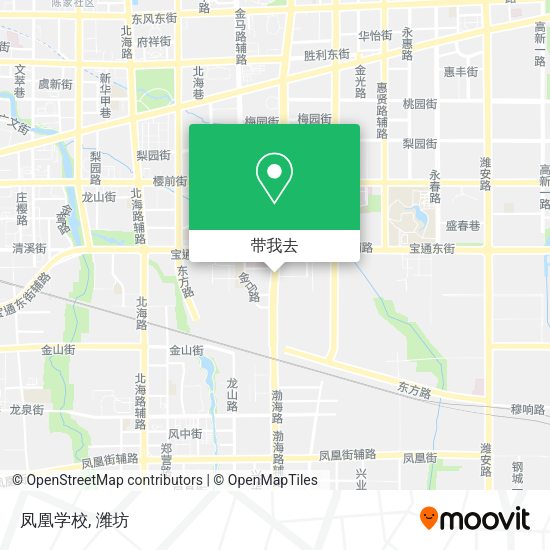凤凰学校地图
