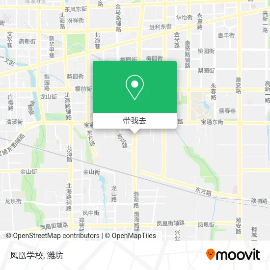 凤凰学校地图