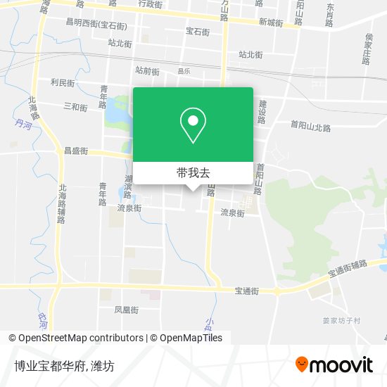 博业宝都华府地图
