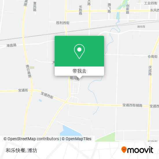 和乐快餐地图