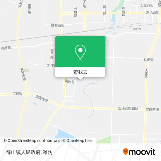 符山镇人民政府地图