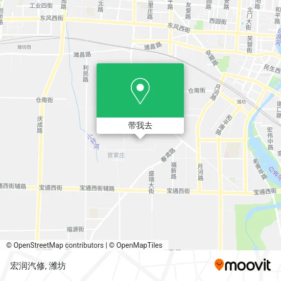 宏润汽修地图