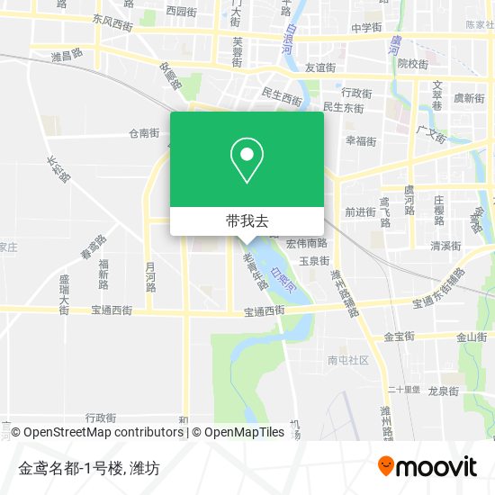 金鸢名都-1号楼地图