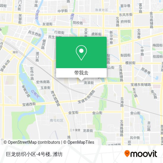 巨龙纺织小区-4号楼地图