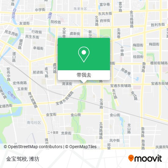 金宝驾校地图
