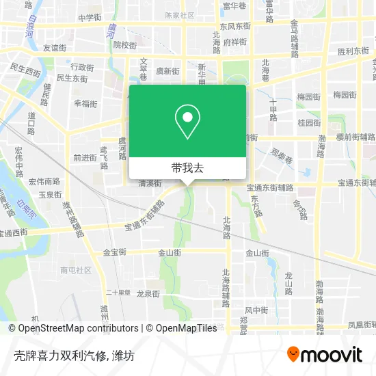 壳牌喜力双利汽修地图