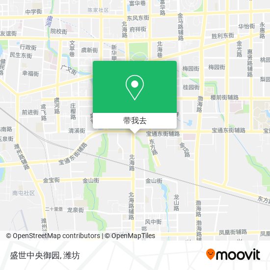 盛世中央御园地图