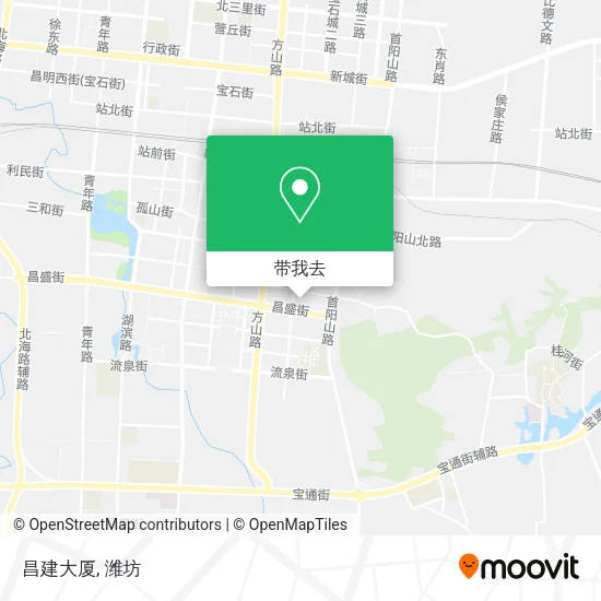 昌建大厦地图