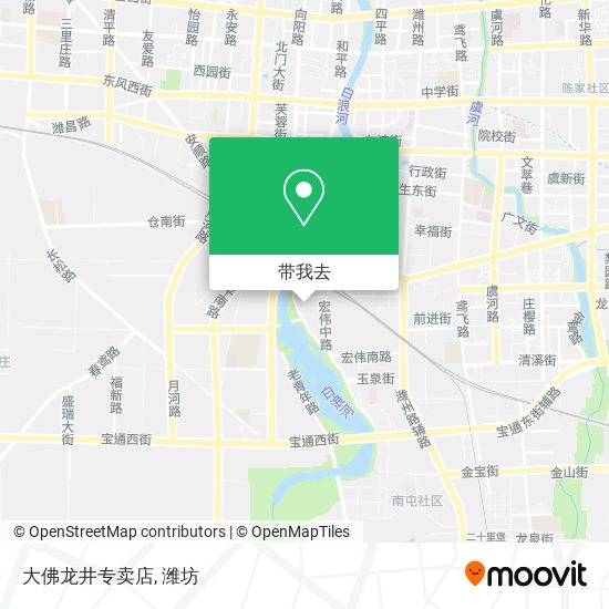 大佛龙井专卖店地图