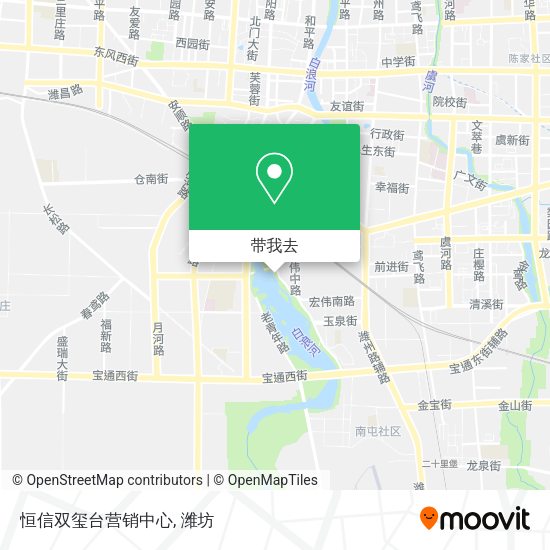 恒信双玺台营销中心地图