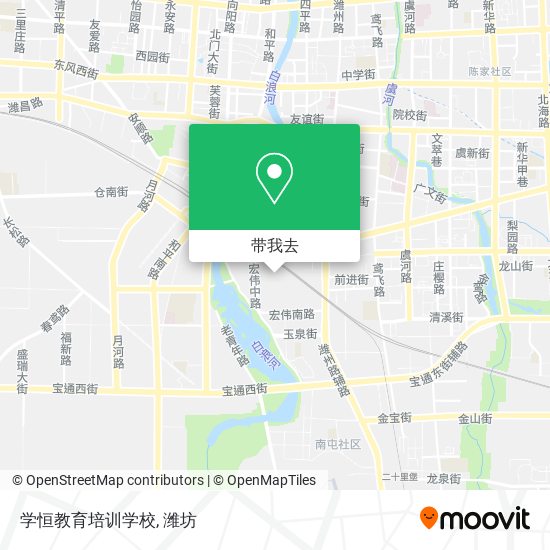 学恒教育培训学校地图