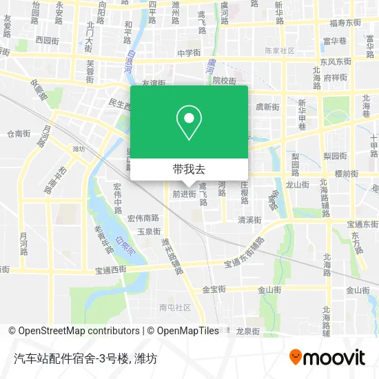 汽车站配件宿舍-3号楼地图