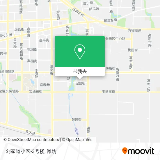 刘家道小区-3号楼地图