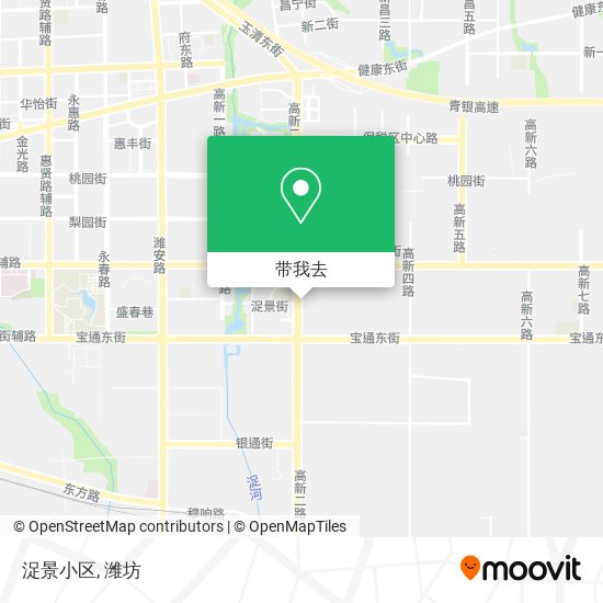 浞景小区地图