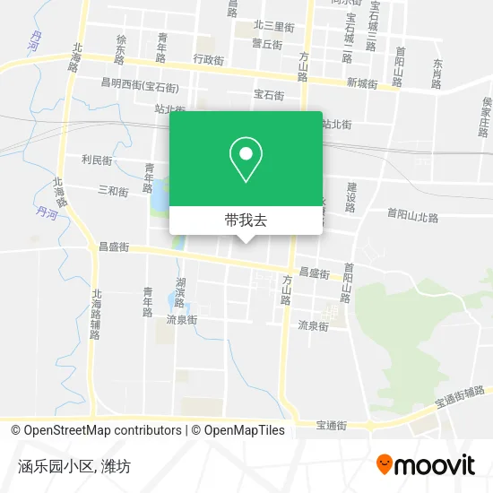 涵乐园小区地图