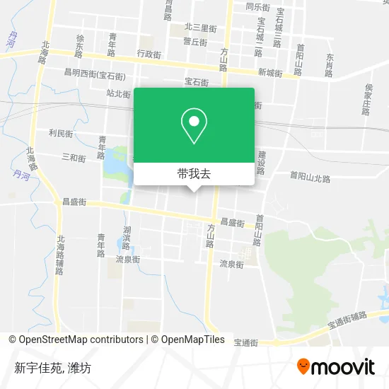 新宇佳苑地图