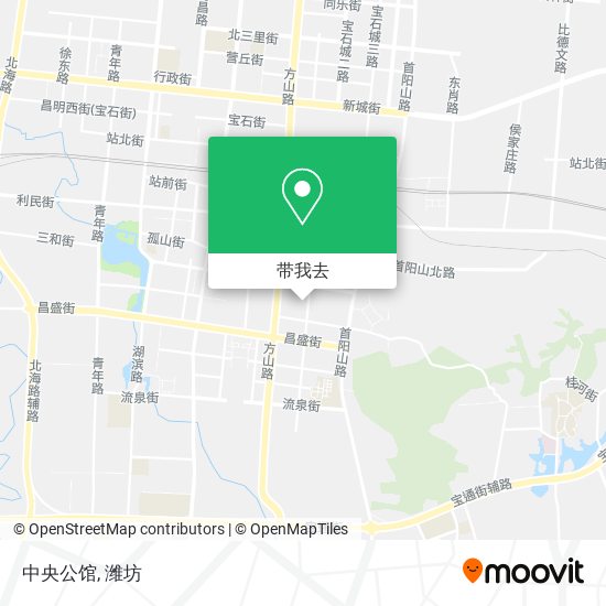 中央公馆地图