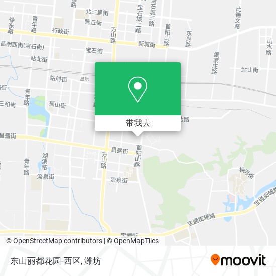 东山丽都花园-西区地图