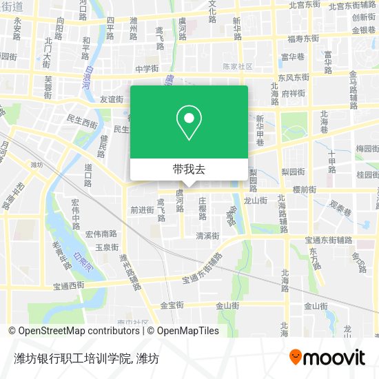 潍坊银行职工培训学院地图