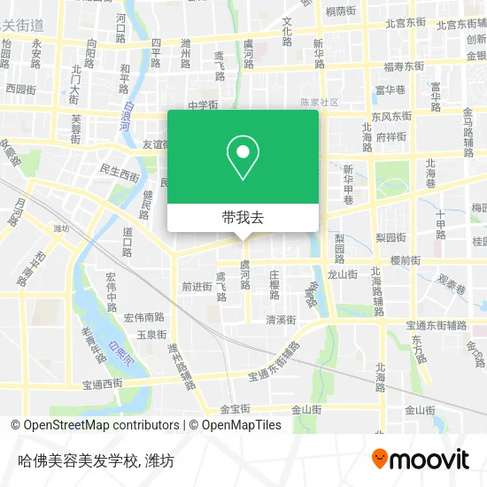 哈佛美容美发学校地图
