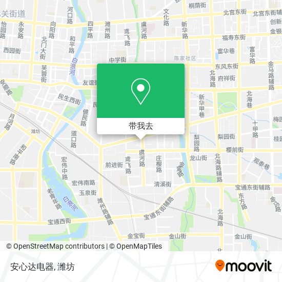 安心达电器地图