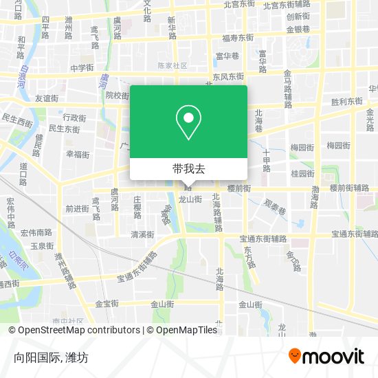 向阳国际地图