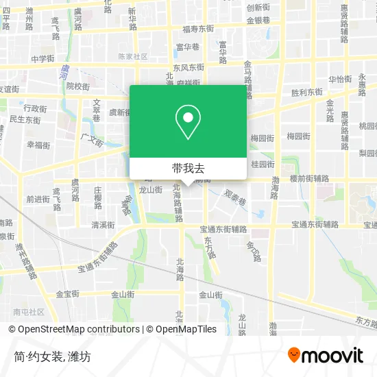 简·约女装地图