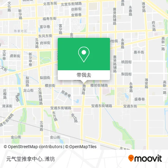 元气堂推拿中心地图