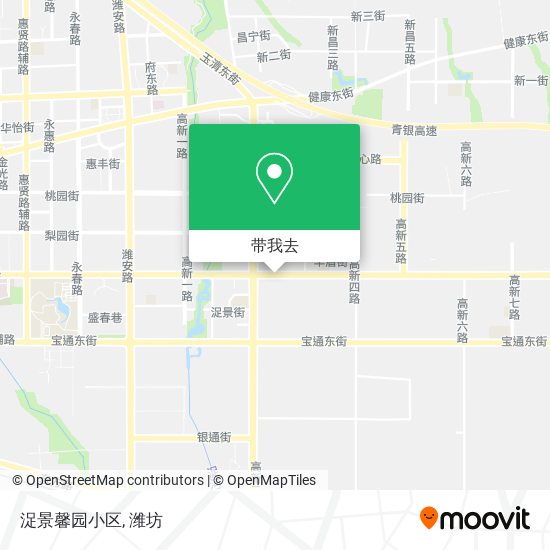 浞景馨园小区地图