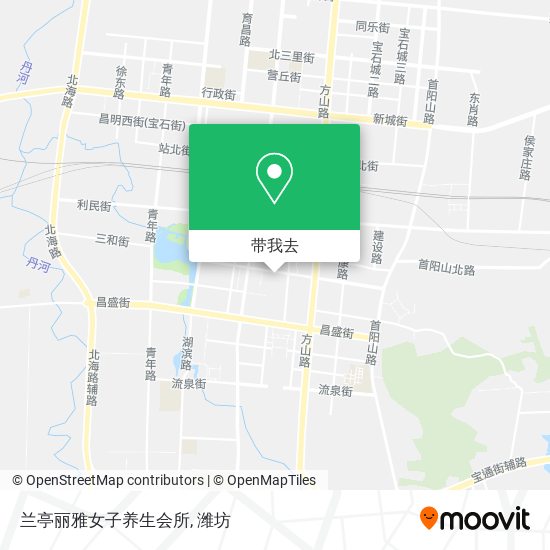 兰亭丽雅女子养生会所地图