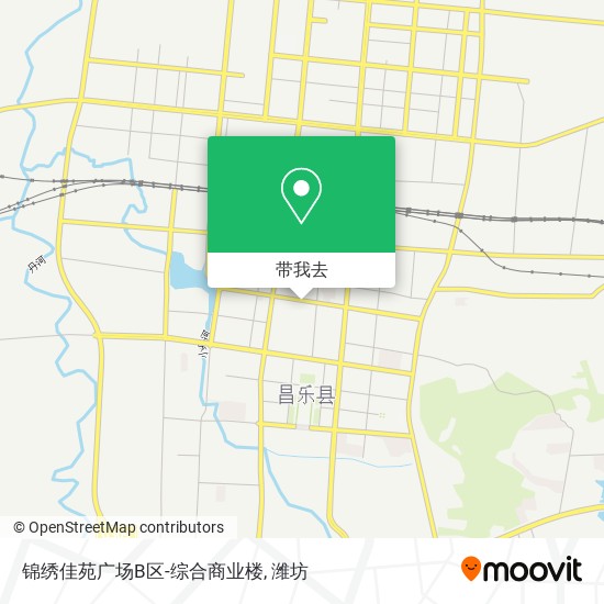 锦绣佳苑广场B区-综合商业楼地图