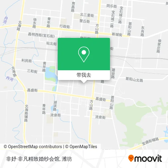 非妤·非凡精致婚纱会馆地图