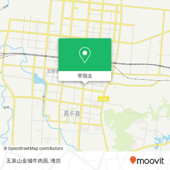 五泉山金城牛肉面地图