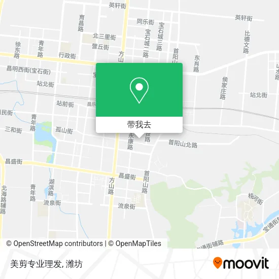 美剪专业理发地图