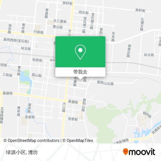 绿源小区地图