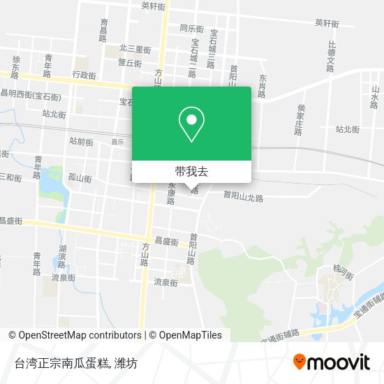 台湾正宗南瓜蛋糕地图