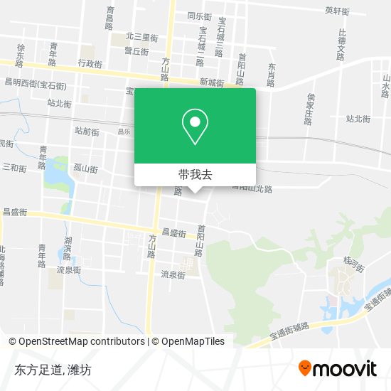 东方足道地图
