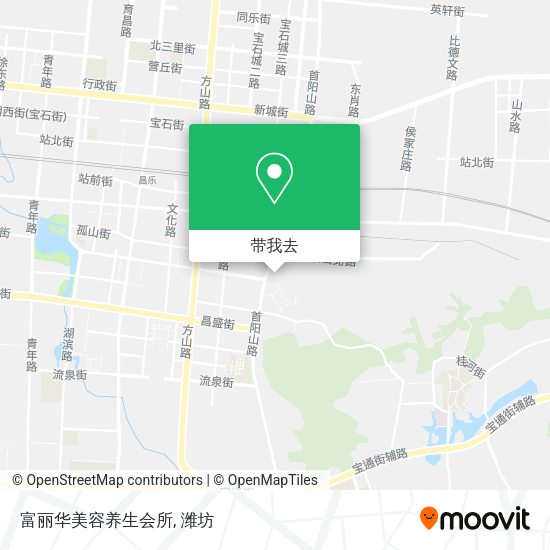 富丽华美容养生会所地图