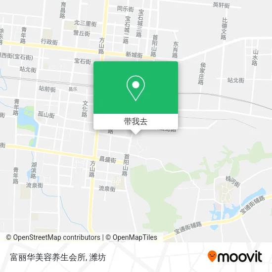 富丽华美容养生会所地图